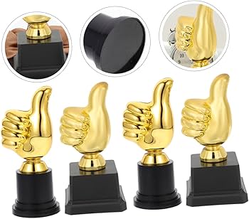 Amazon.co.jp: TEHAUX 4 サムズ アップ トロフィー トロフィー Amazon.co.jp: TEHAUX 4 サムズ アップ トロフィー トロフィー